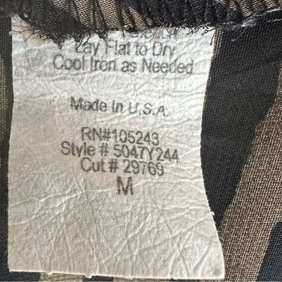 .i.p. (Happening in the Present) Zebra Print Tank Top - Size M - Picture 3 of 7